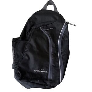 Eddie Bauer Black Convertible Sling Backpack Bag Travel Hiking